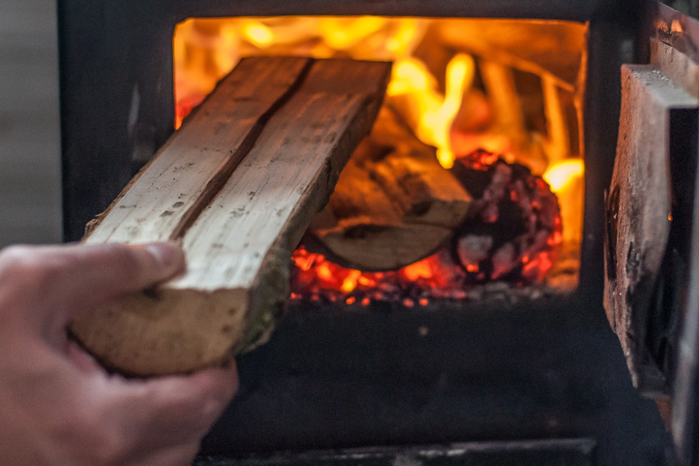 Poêle à bois près de Pézénas
